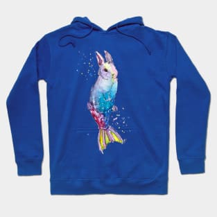 Rainbow Mermaid Bunny Hoodie